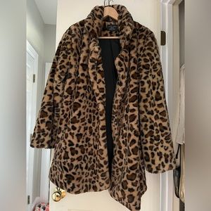Coat Leopard Pattern